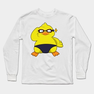 Duck with Sunglasses Long Sleeve T-Shirt